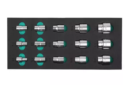 Hylsyt tuuma, 1/2" - Työkalumoduulit työkaluvaunuihin - K26059 - 1