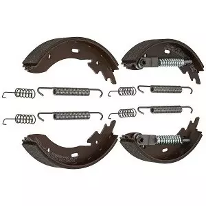 Jarrukenkäsarja AL-KO 230X40 AL-KO SR 230 sis. jousisarjan - Jarrukenkäsarjat peräkärryyn - 3659 - 1