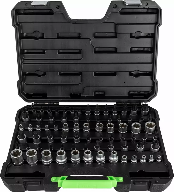 JBM torx / torx plus hylsysarja 77 osaa - Hylsysarjat - 50-54539 - 1