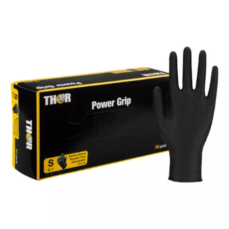 KERT.KÄYTKÄSINE XXL MUSTA ABENA 1999910126 - Nitriilikäsineet - 107329 - 1