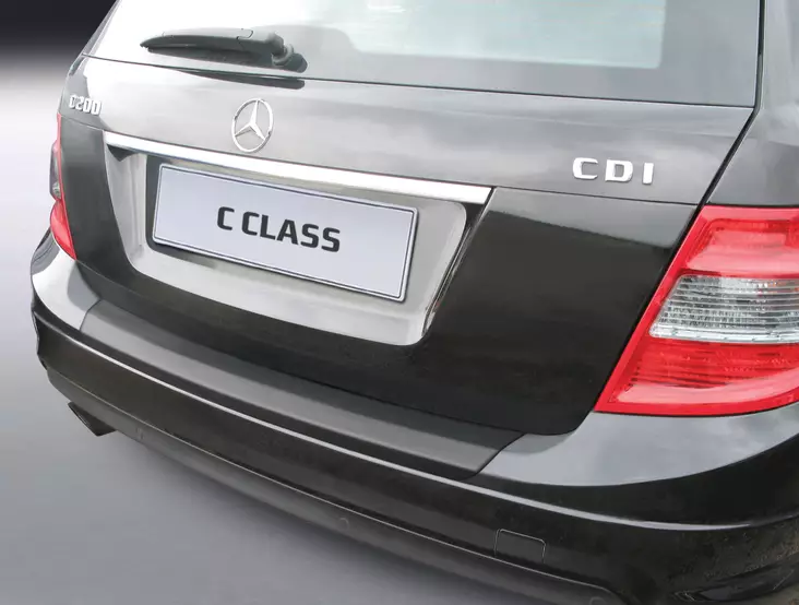 Kolhusuoja Mercedes C-sarja 07-11 AMG/SPORT - Mercedes-Benz takapuskurin suojat - RBP309 - 1