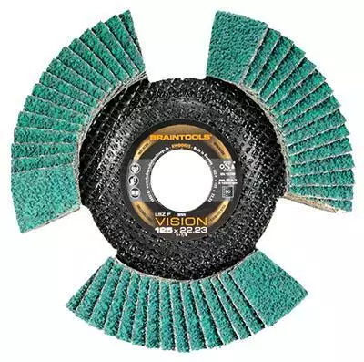 Lamellilaikka SZ-FS Vision 125 mm karkeus 80 - Lamellilaikat - 283-62-207079 - 1