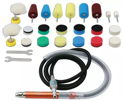 Laser Kiillotussarja Paineilma - Hiomakoneet - 258-92559 - 1