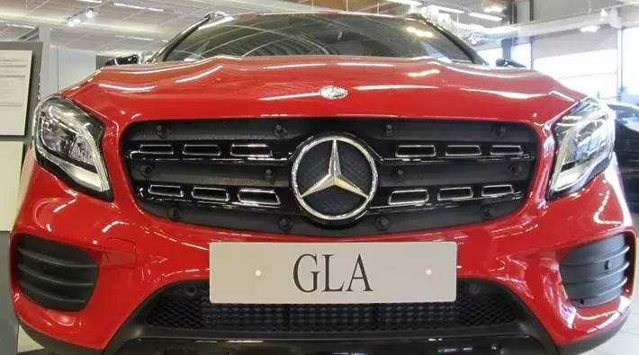 Maskisuoja Mercedes-Benz GLA 2018- - Mercedes-Benz maskisuojat - TS709 - 1