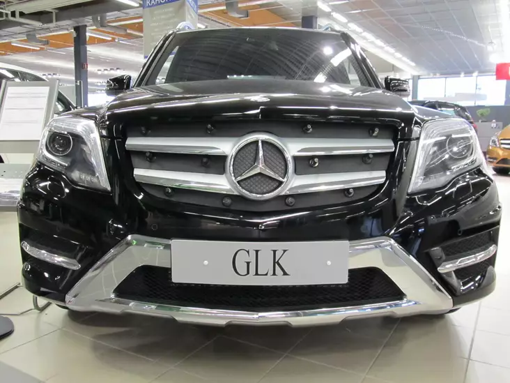 Maskisuoja Mercedes-Benz GLK Facelift 2012- - Mercedes-Benz maskisuojat - TS179 - 1