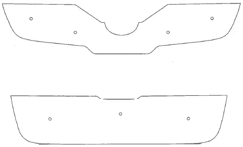 Maskisuoja Nissan Qashqai 2007-2010 - Nissan maskisuojat - TS59 - 1