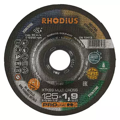 Monitoimilaikka XTK69 MULTI CROSS Rhodius - Hiomalaikat - 283-60-XTK6912519 - 1