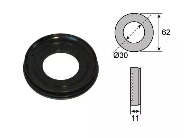 Navan tiiviste 30X62X11 - Peräkärryn laakerit ja tiivisteet - 125-4010059 - 1