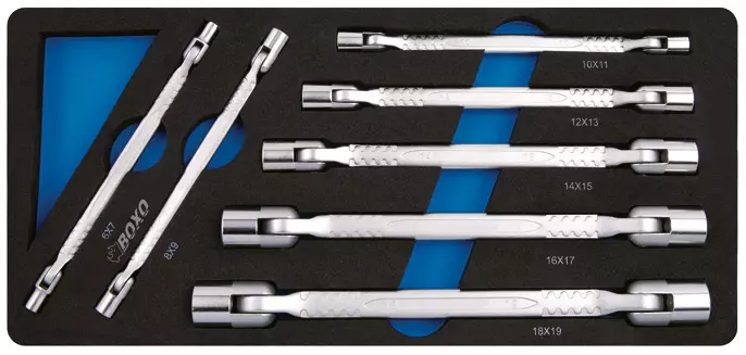 Nivelhylsyavainsarja Boxo - Työkalumoduulit työkaluvaunuihin - 284-BX019 - 1