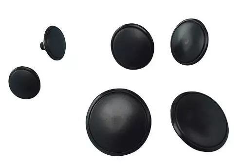 Peitelevy 2kpl 40 mm Musta - Muut auton ulkoiset tarvikkeet - 929-65659 - 1