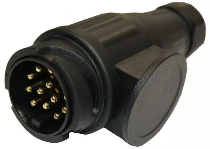 Peräkärryn pistotulppa 13-napainen - Peräkärryn rasiat ja pistokkeet - 2329 - 1