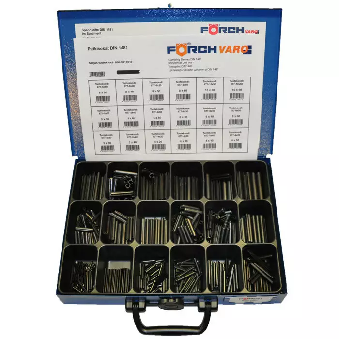 Putkisokkalajitelma DIN1481 - Pientarvikevalikoimat - 698-9010049 - 1