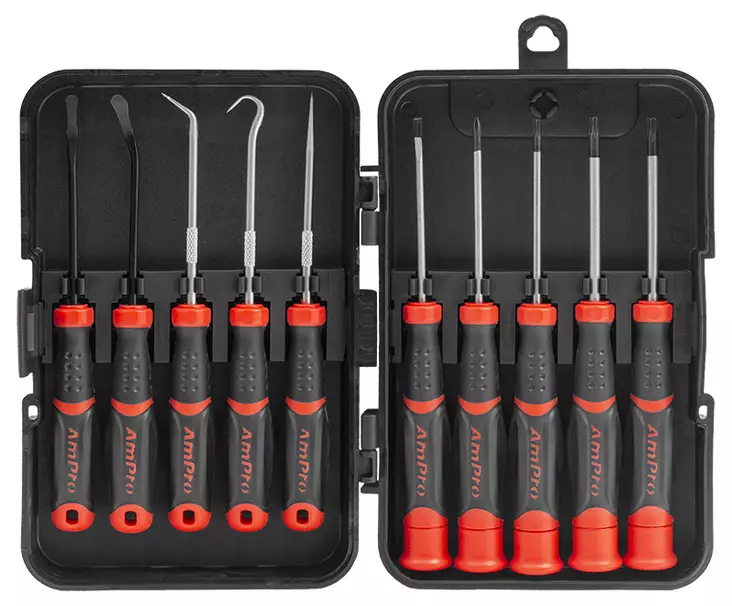 Ruuvimeisseli Ja Tiivistekoukkusarja 10- - Ruuvitaltat - T32149 - 1