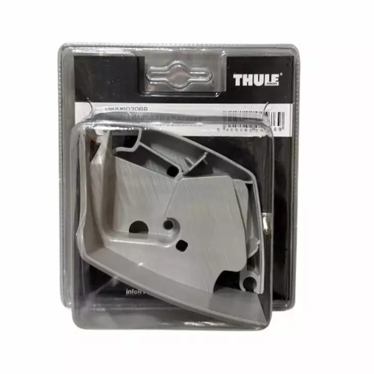 Thule etupalkin päätypari 5200, hopeanvärinen - Thule Omnistor markiisien varaosat - 1500603069 - 1