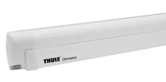 Thule markiisi Omnistor 8000 4,50 m, mystic/valkoinen - Kotelomarkiisit seinään Thule - 308679 - 1
