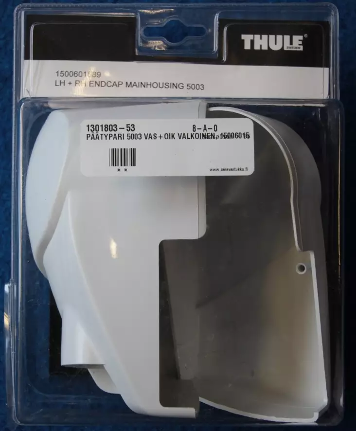 Thule päätypari 5003 valkoinen - Markiisien lisävarusteet Thule - 1500601589 - 1
