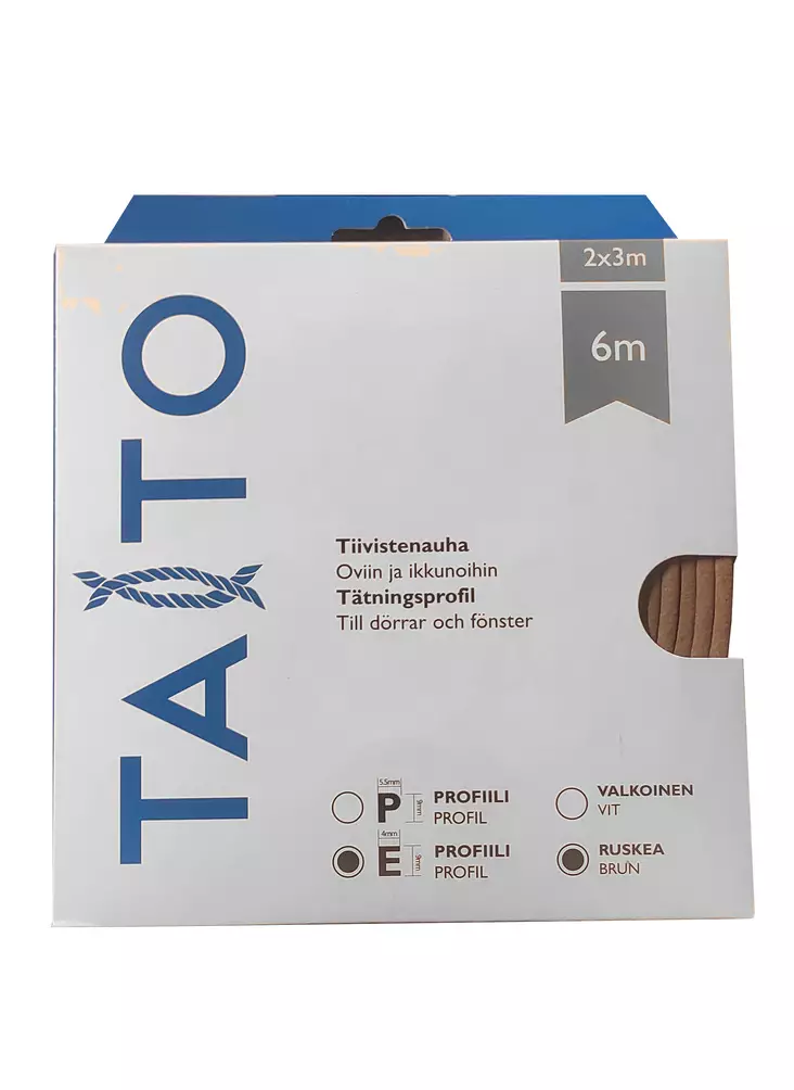 Tiivistenauha 2 X 3 m ruskea - POISTO - 20569 - 1