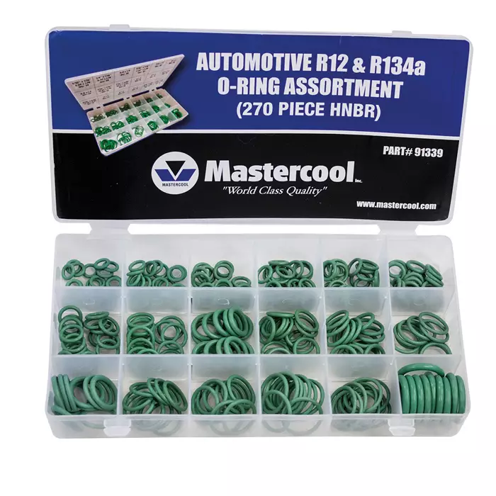 Tiivistesarja 270-osaa R12 ja R134a O-renkaat - Pientarvikevalikoimat - 227-M91339 - 1
