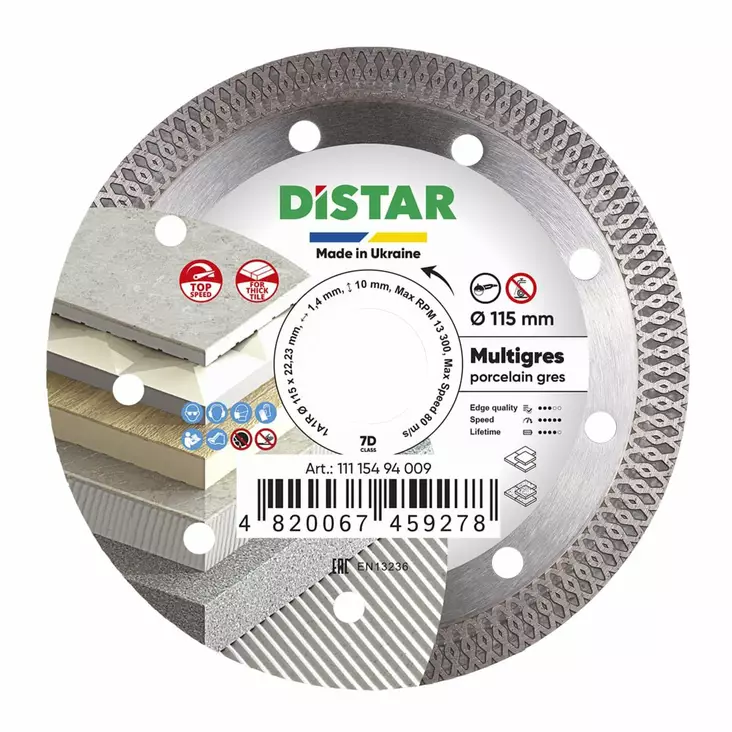 Timanttilaikka 1A1R 115 Multigres - Timanttilaikat laatoittajille - 11115494009 - 1