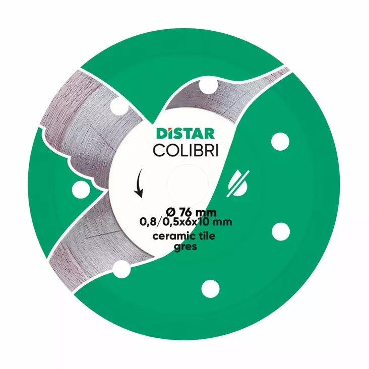 Timanttilaikka Distar 76x10H Colibri - Timanttilaikat laatoittajille - 11139053029 - 1