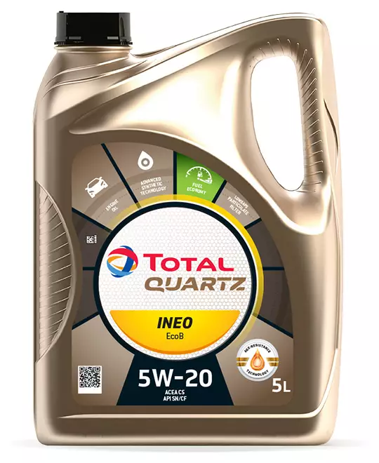 Total Quartz Ineo EcoB 5W-20, 5L - Moottoriöljyt - T213979 - 1