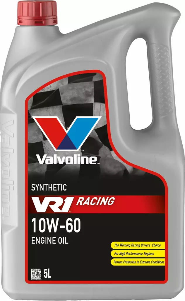 VALVOLINE VR1 RACING 10W60 5L - Moottoriöljyt - 21-873339 - 1