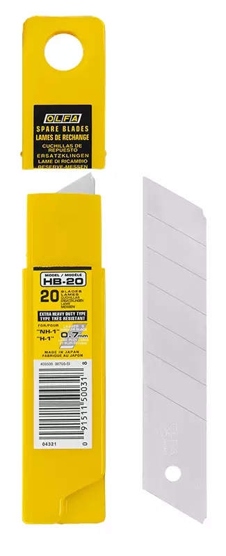 Varaterä 25mm 20kpl - Puukot, veitset ja kaapimet - OF640159 - 1