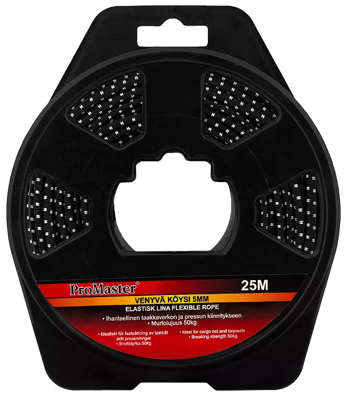 Venyvä köysi 5 mm x 25 m - Köydet, narut ja vaijerit - C5949 - 1