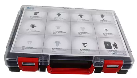 Lajitelma korikiinnikkeitä Toyota/Lexus 240 kpl - Korikiinnikkeet - 670-TOYOTA - 1