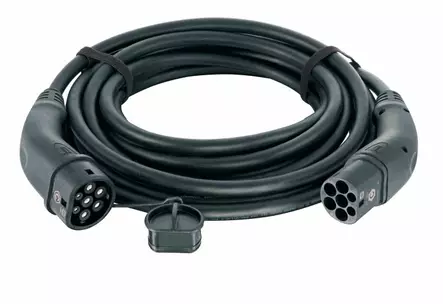 Harting Mode3-latauskaapeli Type2-Type2 7,4kW 1x32A, 5,0m - Sähkö- ja hybridiautojen laturit - EL08914090407A - 1