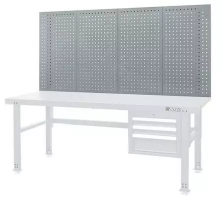 Reikälevy 285-7900A Boxo Työpöytään 200 x 96 cm - Reikälevyt - 285-79001A - 1