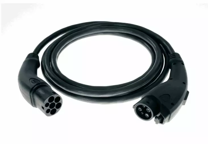 Harting Mode3-latauskaapeli Type2-Type1 7,2kW 1x32A, 7,5m - Sähkö- ja hybridiautojen laturit - EL08914090201A - 1