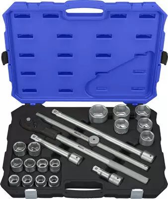 Hylsysarja 3/4" 19-50 mm 21-osaa - Hylsysarjat - 284-B33-3221A - 1