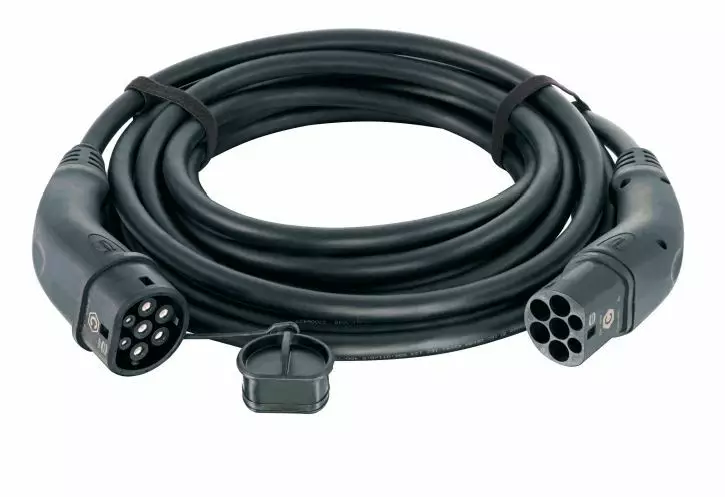 Mode3-kaapeli Type2 7,4kW 5,0m - Sähkö- ja hybridiautojen laturit - EL08914090107A - 1