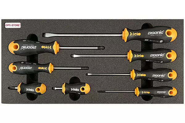 Ruuvitalttasarja Ura+Ph 8 Osaa Ergonic - Ruuvitaltat - 260-FX400A - 1