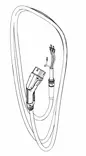Latauskaapeli, varaosa, 11kW, 4,5m - Sähkö- ja hybridiautojen laturit - W5110355B - 1