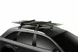 Suksiteline Thule SnowPack L 6 suksiparille musta - Suksitelineet autoon - TH7326B - 2