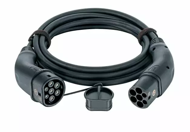 Harting Mode3 Charging Cable Type2-Type2 11kW 3x20A, 7,5m - Sähkö- ja hybridiautojen laturit - EL08914090106B - 1