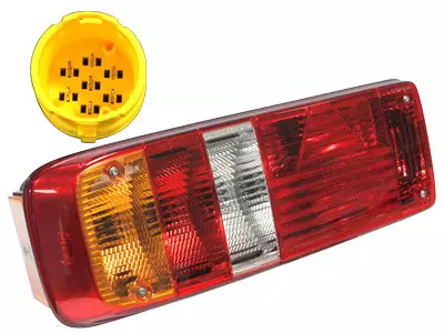 Hella Dino takavalo vasen 370X130 mm Takavalo Hella Dino vasen Ba - Peräkärryn takavalot - 0900809B - 1