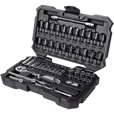 Hylsysarja 1/4”, 53 osaa Boxo Black - Hylsysarjat - 284-B33-2053B - 1