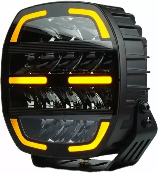 Monsterlux Core 9 led lisävalo pyöreä 9" mustarunko - LED-lisävalot - 3555-901001B - 1