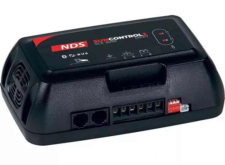NDS lataussäädin 12 V, 360 W, SunControl 2 MPPT Bluetoo - Aurinkopaneelien tarvikkeet - SCE360B - 1