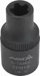 Asta 3/8" 5-kulma hylsy epr10 tesla 3/s - Jousitus ja iskunvaimennus - ASTA-TA5EC - 1