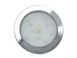 LED Sisävalo Ø76 Ohut 9 mm Profiili Kromi 12V - LED-sisävalot - 1614-7515C - 1
