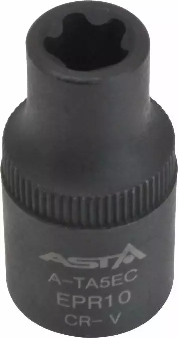 Asta 3/8" 5-kulma hylsy epr10 tesla 3/s - Jousitus ja iskunvaimennus - ASTA-TA5EC - 1