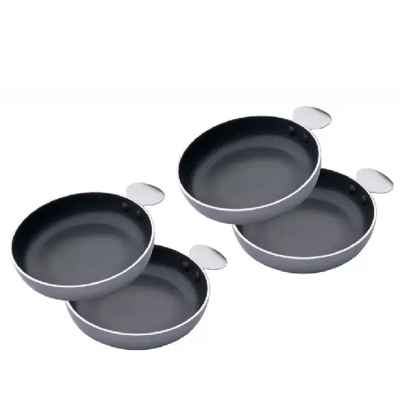 Cadac Tapassetti Ø 12,5 cm Pikkupannuja 4 kpl - CADAC-tuotteet, kaasugrillit ja -liedet - 98399C - 1