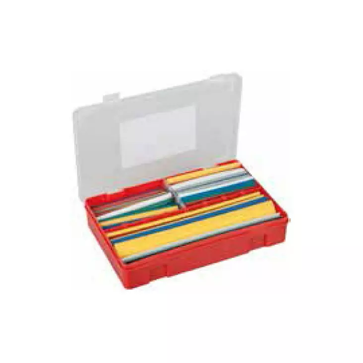 Kutistesukkalajitelma 156kpl Värilliset - Kutistesukka - 697-K002C - 1