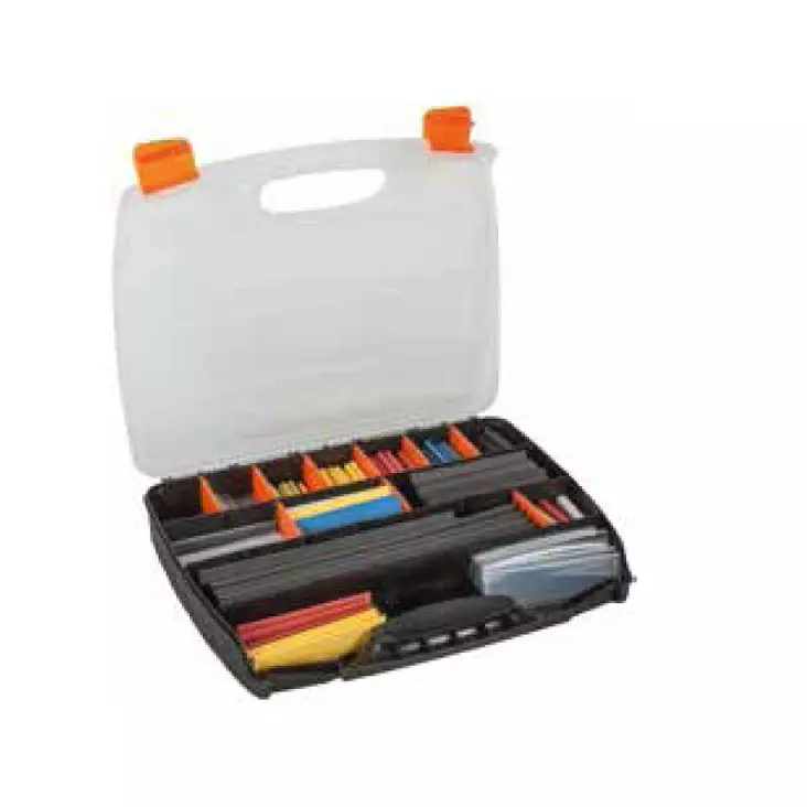 Kutistesukkalajitelma 350 kpl värilliset - Kutistesukka - 697-K003C - 1