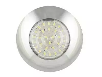 Sisävalo, pyöreä kromi - LED-sisävalot - 1614-7524C - 1