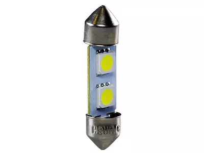 LED-Polttimopari 12V 36 mm Putki - Auton polttimot - 12844LED - 1